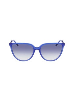 Buy Women's Full Rim ZYL Cat Eye Sunglasses CK21706S-406-5816 in Saudi Arabia
