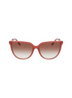Buy Women's Full Rim ZYL Cat Eye Sunglasses CK21706S-830-5816 in Saudi Arabia