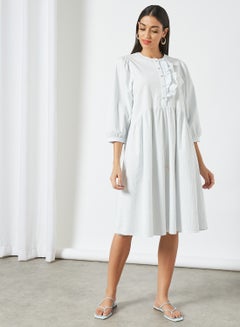 Buy Midi Dress White in UAE
