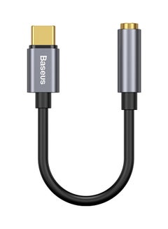 Buy USB-C Audio Adapter Black/Grey in UAE
