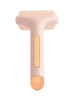 Buy Ice Roller For Face & Eye, Puffiness, Migraine And Pain Relief Rose Gold 18.5 x 7.1 x 3.6cm in UAE