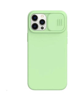 Buy CamShield Silky Magnetic Silicone Case For Apple iPhone 12 Pro Max - Matcha matcha green in Saudi Arabia