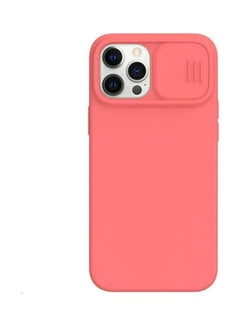 Buy CamShield Silky Magnetic Silicone Case For Apple iPhone 12 Pro Max - Orange Pink orange pink in Saudi Arabia