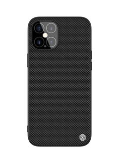 Buy Textured Case For Apple iPhone 12 Pro Max Black in Saudi Arabia