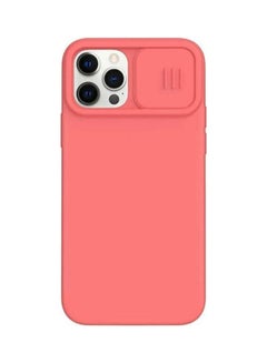 Buy CamShield Silky Silicone Case For Apple iPhone 12 / 12 Pro - Orange Pink orange pink in Saudi Arabia