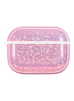 Buy Glitter Case For Apple Airpods Pro pink in Egypt