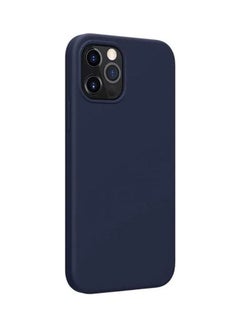 اشتري Flex Pure Silicone Case Magnetic Function With Inner Microfiber Pro For Apple iPhone 12/12 Pro أزرق في السعودية