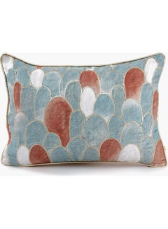 Buy Levi Cushion Cover cotton Multicolour 50x35cm in UAE