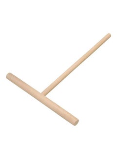 Buy Pancake Batter Wooden Spreader Stick Beige in UAE