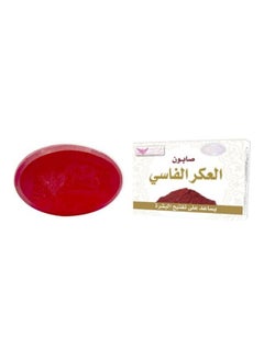 اشتري صابون العكر الفاسي أحمر 100جرام في السعودية