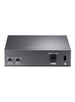 Buy 5-Port 10/100Mbps Desktop Switch With 4-Port Poe Grey in Egypt