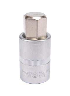 Buy Socket Bit 1/2-Inch Hex 17mm L=50mm YT-04388 Silver 17x50mm in Saudi Arabia