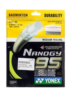 Buy Nanogy Badminton String 0.69mm in UAE