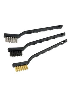 اشتري Wire Brush Set For Drill By Denovo, Size Small, 3 Pieces, 11121 Multicolour في مصر