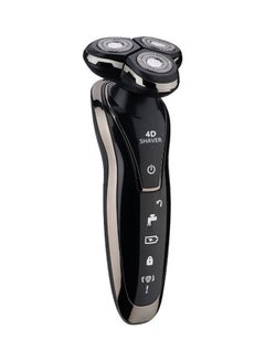 Buy Electric Rechargeable Men's Razor Grey/Black in Saudi Arabia