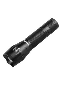 Buy Tactical Police 5000LM Zoom XM-L T6 LED 5Modes Flashlight Aluminum Torch Black in Egypt