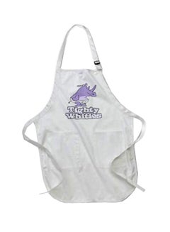 Buy Tighty Whities Printed Apron With Pockets White in Egypt