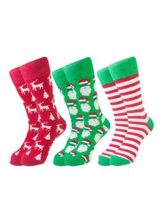 Buy Classic Christmas Socks Multicolour in Egypt