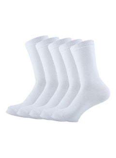 Buy Classic Plain Socks White in Egypt