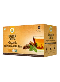 اشتري علبة شاي ماسالا وريحان مقدس عضوي من 20 كيساً 40جرام في الامارات