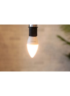 Buy E14 Led Bulb Warm White/Silver 11x4x4cm in UAE