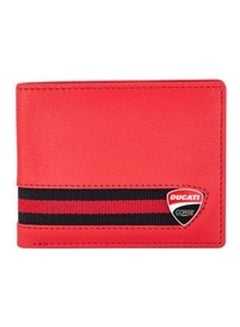 Buy Firenze Men's Genuine Leather Wallet - DTLUG2000204 Red in Saudi Arabia