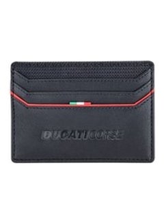 Buy Firenze Leather Card Holder Black in Saudi Arabia