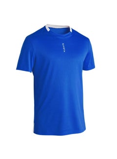 Buy Football Short Sleeves T-Shirt Blue in Egypt