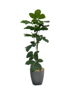 Buy Artificial Tree Green/Grey 100cm in Saudi Arabia