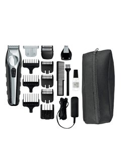 Buy All In One Multigroom Trimmer Kit Silver/Black in UAE