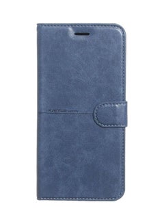 Buy Flip Leather Case  For Samsung Galaxy A52 Blue in Egypt
