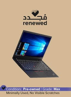 Buy Renewed - Thinkpad X1 Carbon (2017) Laptop With 14-Inch Display,Intel Core i7 Processor/7th Gen/16GB RAM/128GB SSD/Intel HD Graphics Black Black Black in UAE