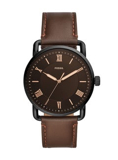 Buy Men's Leather Analog Watch FS5666 in UAE