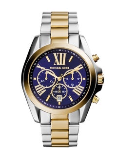 اشتري ساعة يد كرونوغراف مصنوعة من الستانلس ستيل طراز MK5976 للنساء في الامارات