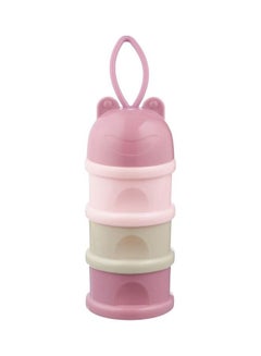 Buy Baby Powder Milk Container for Girls 3 Levels in Saudi Arabia