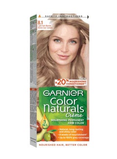 Buy Naturals Creme Hair Colour 8.1 Light Ash Blonde in Saudi Arabia
