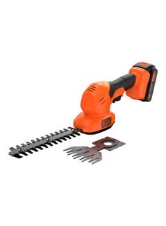 Buy Cordless Shear Shrubber With 2Ah Battery And 1A Charger 18V BCSS18D1-GB Orange/Black in Saudi Arabia