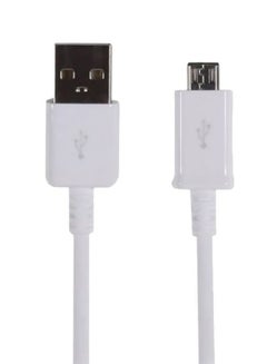 اشتري كابل شحن USB أبيض 1 متر في الامارات