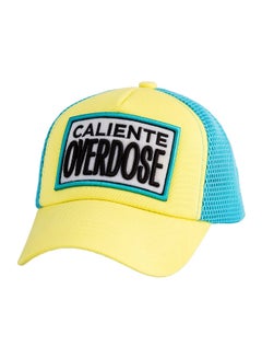 Buy Casual Stylish Cap Yellow/Blue in UAE