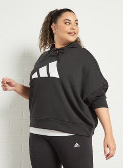 Buy Plus Size Future Icons Hoodie Black in Saudi Arabia