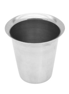 Buy Stainless Steel Coffee Glass Model No. 5.5 Silver 7.5cm in UAE