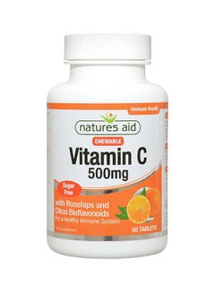 Buy Vitamin C 500Mg Sf Chewable Tabs 50'S :364059 in UAE