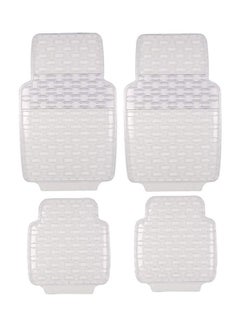 Buy 4-Piece Durable Washable Max Protector Car Floor Mat Set in UAE