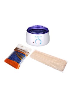 Buy Hair Wax Removal Machine + Assorted Wax Beans + Spatulas Multicolour in Egypt