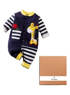 Buy Baby Giraffe Romper Multicolour in UAE