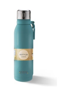 Buy Vacuum Bottle With Plastic Handle Blue in Saudi Arabia