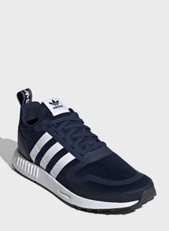 Buy Comfortable Low Top Sneakers Navy Blue/White in Saudi Arabia