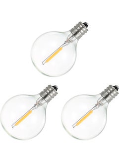 Buy 3 Pack E12 Replacement Light Bulbs Yellow in Saudi Arabia