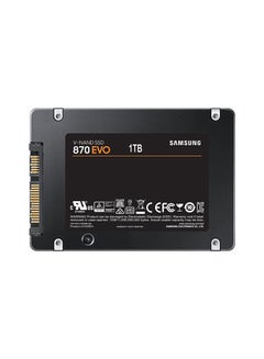 Buy 870 EVO 1TB 2.5 inch SATA III Internal Solid State Drive SSD MZ 77E1T0BW 1 TB in Saudi Arabia