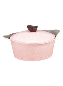 Buy Pote Granite Cooking Pot Pink 24cm in UAE